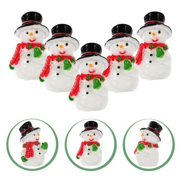 Фигурка из смолы Снеговик Миниатюры 10 шт.