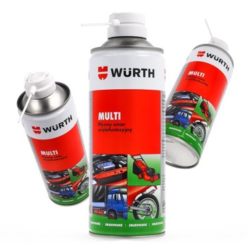 Wurth Chain Grease UNIVERSAL Масло для технического обслуживания 5в1 400мл