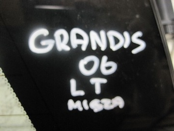 SKLO (OKNO) BOČNÍ LEVÝ ZADNÍ MITSUBISHI GRANDIS 06R