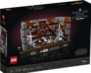 LEGO Star Wars 75339 Diorama Zgniatarka odpadów