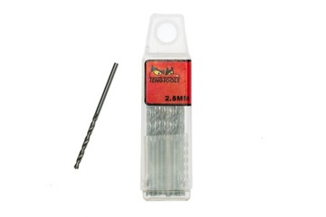 Wiertło kręte krótkie 2,5 mm (10 szt.) DBx025 TengTools