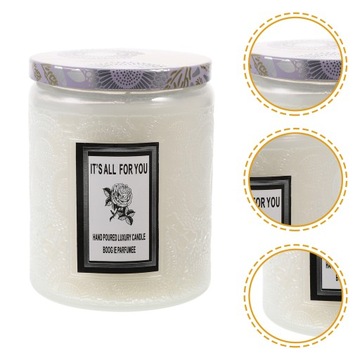 Ароматическая свеча ручной работы Декоративная ароматическая свеча