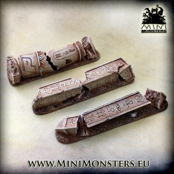 Cursed Tomb - Obstacles - teren do gier bitewnych, WARHAMMER, Warmachine,