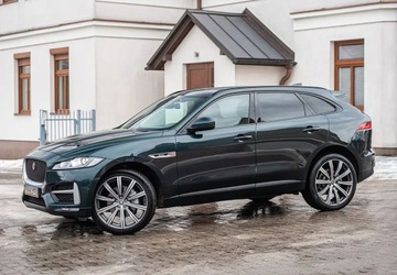 Jaguar F-Pace SUV 3.0 TDV6 300KM 2016 Jaguar F-Pace 3.0D R-Sport 300KM Skora Navi Ledy Full Po Serwisie Gwaranc, zdjęcie 6