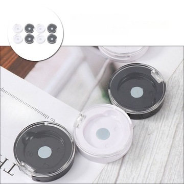 8 SZTUK JEDNOKOLOROWYCH Etui na cienie do powiek PUSTE PUDEŁKO