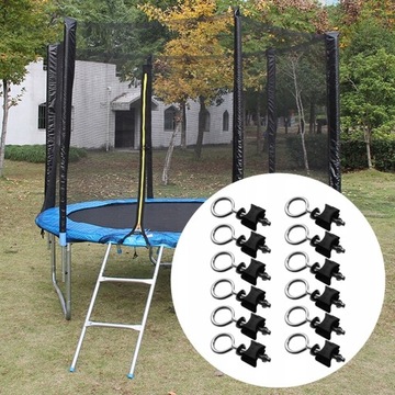 12 sztuk Trampolina Śruba Przenośne mocowanie