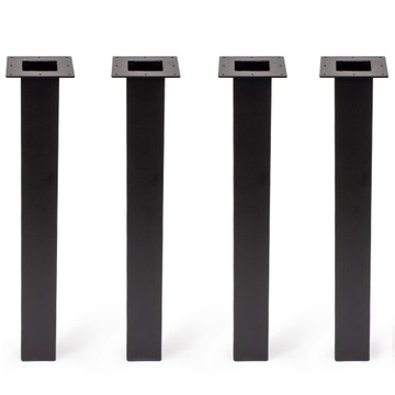 Nogi do stołu loft 72 cm profil 80x80 komplet 4szt