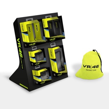 GUMY KIEROWNICY MANETKI GRIPY BARRACUDA VR46 VALENTINO ROSSI CZARNE