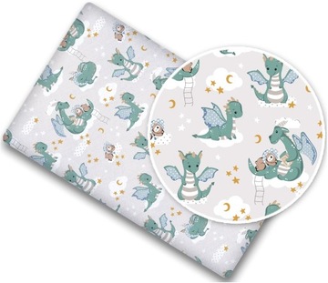 PRZEŚCIERADŁO DO ŁÓŻECZKA 160x80 Z GUMKĄ BAWEŁNA 100% BABYMAM