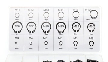 СВЯЗЫВАЮЩИЕ КОЛЬЦА ВНУТРЕННИЕ ВНЕШНИЕ ШПИЛЬКИ 300 ШТ.