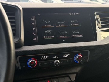 Audi A1 II 1.5 35 TFSI 150KM 2021 Audi A1 Sportback Ambiente czujniki przod i tyl klimatyzacja 2 strefowa, zdjęcie 24