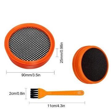 FILTR ODKURZACZA 4SZT DO PHILIPS SPEED AQUA I PRO