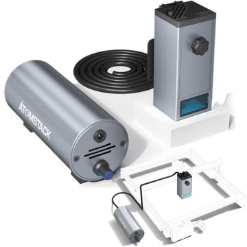 Grawer laserowy ATOMSTACK M100 Głowica laserowa + pompą F30 Kit moduł 130W