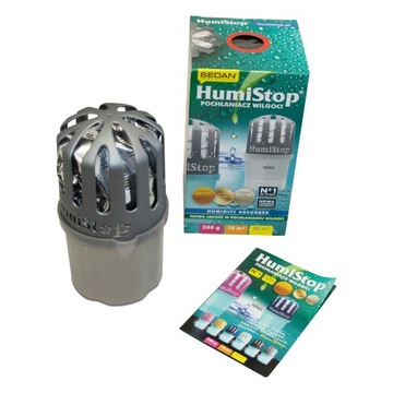 3x POCHŁANIACZ WILGOCI HUMISTOP z WKŁADAMI SEDAN