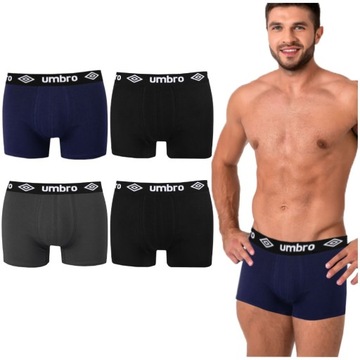 UMBRO Bokserki Męskie 4 sztuki BM561Rozmiar XL