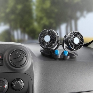 АВТОВЕНТИЛЯТОР, ВОЗДУХ ВОЗДУХ, ДВОЙНОЙ АВТОВЕНТИЛЯТОР, 12В, ДЛЯ ЗАЖИГАЛКИ