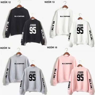 Blackpink Lisa Rose Kpop BTS 50 wzór BTS Bluza