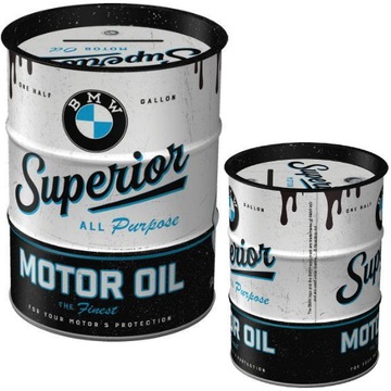 Nostalgic Art Skarbonka Beczka BMW Superior