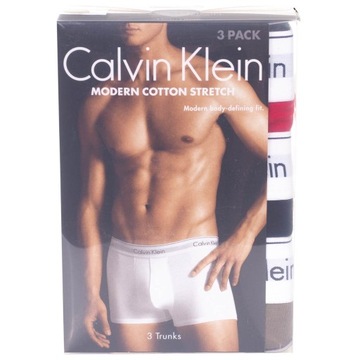 CALVIN KLEIN BOKSERKI MĘSKIE MAJTKI TRUNK 3PK rXL