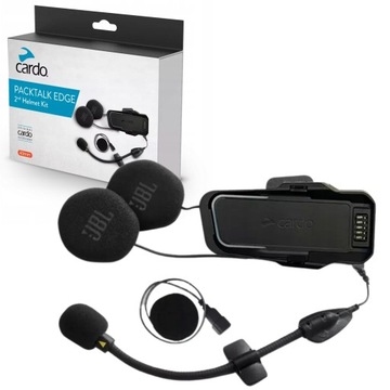 CARDO JBL zestaw montażowy audio interkomów Edge do kasku