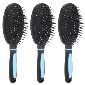 3 шт. Расческа с насадкой овальная.