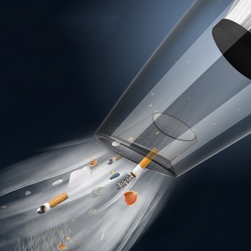 АВТОМОБИЛЬНЫЙ ПЫЛЕСОС С ФОНАРЕМ HEPA ФИЛЬТР 12В 120ВТ + СУМКА И НАСАДКИ