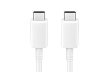 Кабель Samsung Type C–C, 5A, белый