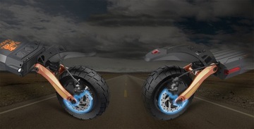 Электрический самокат Kukirin для взрослых, 1000 Вт, 15 Ач, складной + сумка