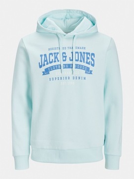 Jack&Jones Bluza Logo 12233597 Niebieski Standard Fit