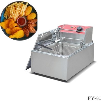 Frytownica przemysłowa jednokomorowa cntrt3454frre FY-81 6 l 2500 W srebrna