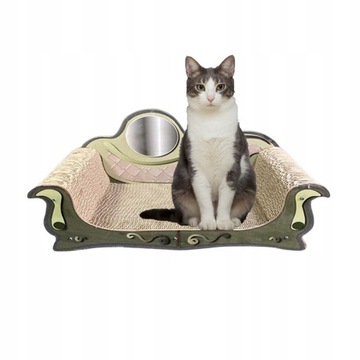 Картонный кошачий домик, Картонная когтеточка