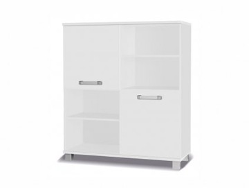 Komoda Karo Max-25 biała półotwarta 2 drzwi 100