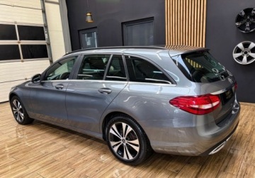 Mercedes Klasa C W205 Kombi 200 184KM 2017 Mercedes-Benz Klasa C 200 KAMERA 9G-TRONIC bezwypadkowy NAVI ZAREJEST, zdjęcie 1