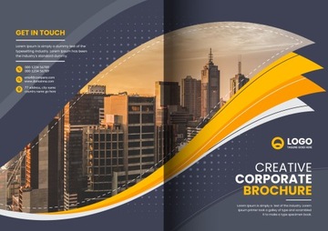 ULOTKI SKŁADANE A4 do A5 Kreda Błysk - 500 sztuk