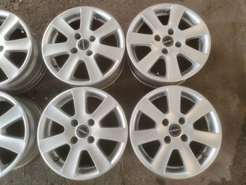 4× DISK HLINÍK BORBET 6.5" X 15" 4X108 ET 15