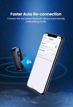 АДАПТЕР AUX BLUETOOTH 5.0 UGREEN Qualcomm aptX LL