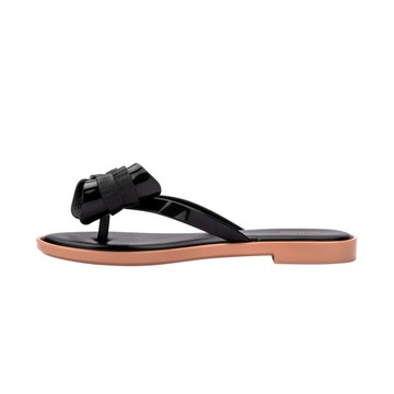 Japonki damskie MELISSA FLIP FLOP SLIM V AD M 35748 AU002 BLACK - 39, Czarn