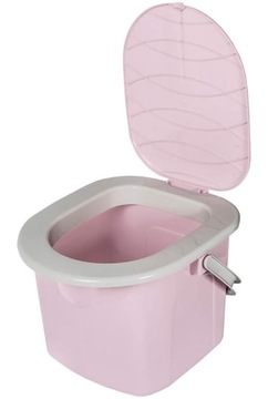 BRANQ - Toaleta turystyczna - przenośna - Wiadro - WC na działkę - 15,5 L