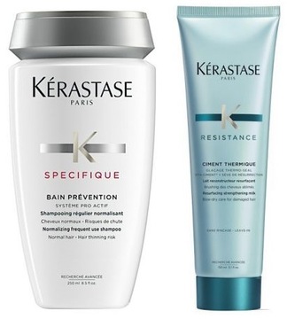 Kerastase Specifique Prevention szampon 250 ml + cement termiczny 150 ml