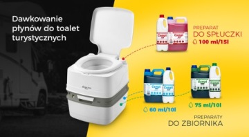 PŁYN KONCENTRAT DO TOALET TURYSTYCZNYCH WC BLUE 5L