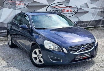 Volvo S60 II Sedan 1.6 D2 115KM 2011 Volvo S60 Ksenon bezwypadkowy serwisowany zarejestrowany Gwarancja 1.6