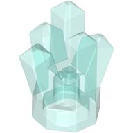LEGO Kryształ Klejnot Niebieski Transparentny 1x