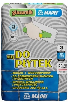 MAPEI GLAZURNIK Klej do płytek 25kg