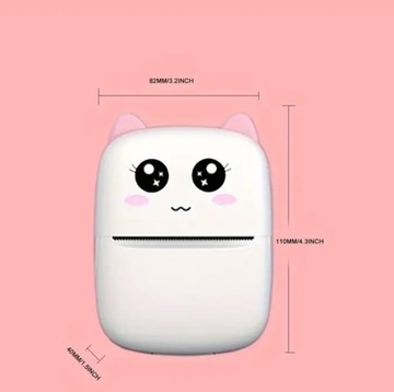 DRUKUŚ Термопринтер ДЛЯ ФОТО ЭТИКЕТОК