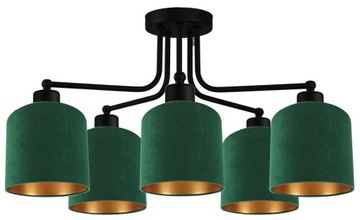 LAMPA WISZĄCA SUFITOWA ŻYRANDOL PLAFON LED WELUR
