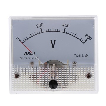 Voltage Meter Voltmeter Panel For Measuring 0-600V