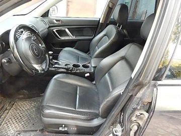 FOTELE KANAPA BOCZKI SKÓRA SUBARU OUTBACK III 03-09 EUROPA