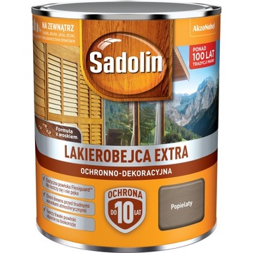 Lakierobejca Sadolin EXTRA Popielaty 2,5L