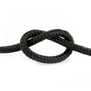 Lina Linka POLIPROPYLENOWA 3mm Pleciona Żeglarska CZARNA 100 m