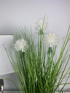 ИСКУССТВЕННАЯ ТРАВА В ГОРШКЕ ФЕЙКА ОДУВАНЧИК